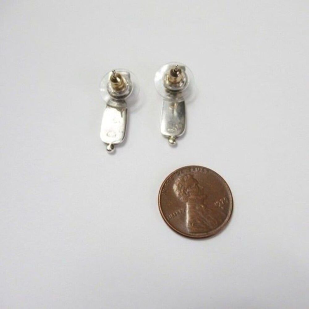 Michou Citrine and Sterling Silver Earrings - Picture 6 of 6